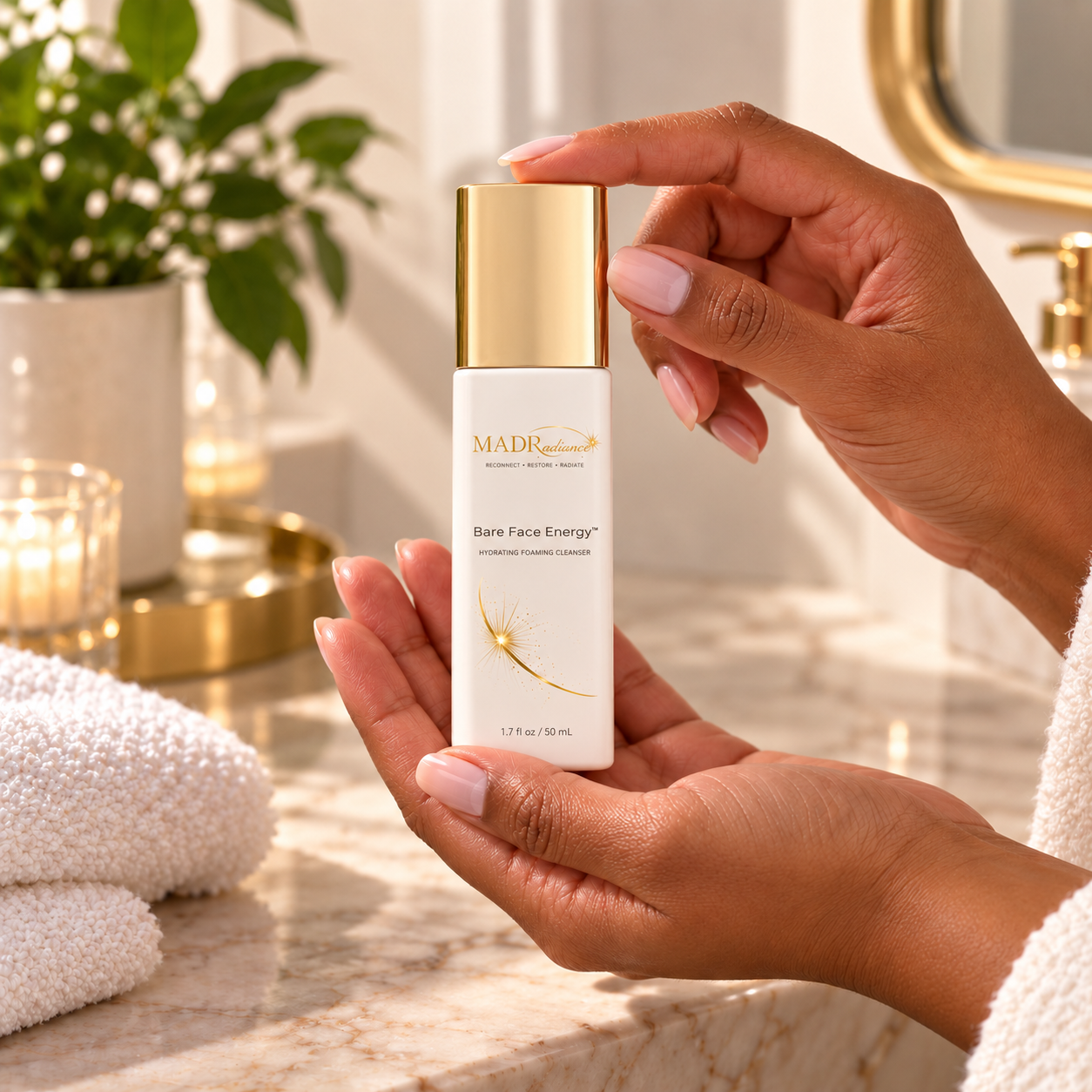 Bare Face Energy™ | Hydrating Foaming Cleanser
